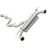 Mongoose Down Pipe Back System With Sports Cat Ford Focus MK2 ST225